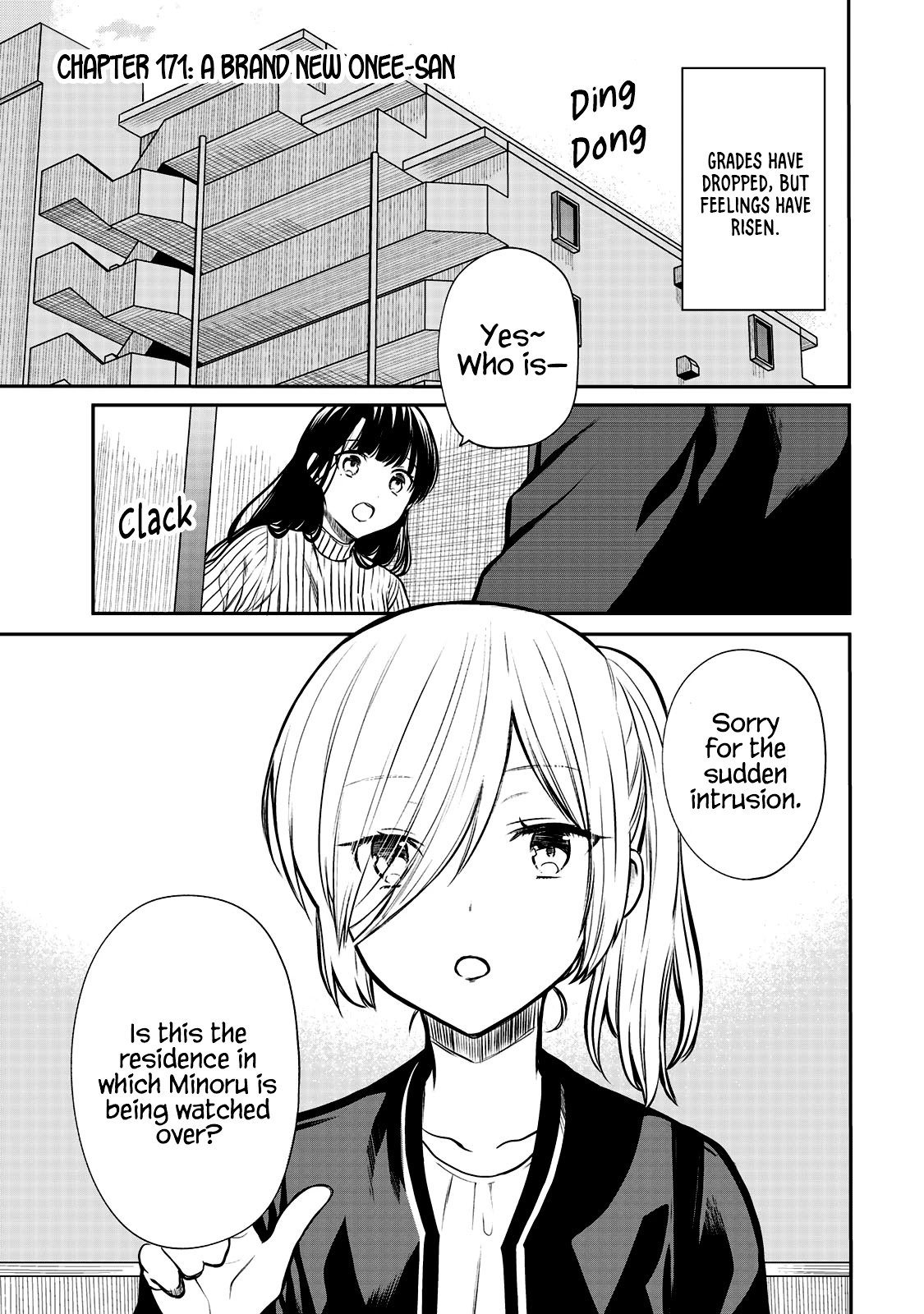 The Story of an Onee-San Who Wants to Keep a High School Boy Chapter 171 page 2 - Chapter 171