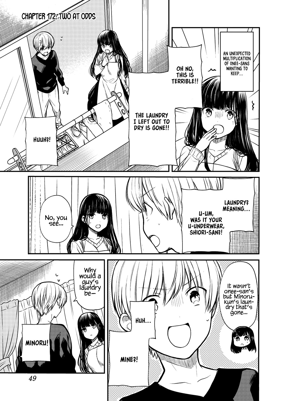 The Story of an Onee-San Who Wants to Keep a High School Boy Chapter 172 page 2 - Chapter 172