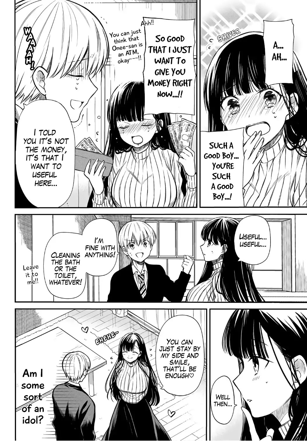The Story of an Onee-San Who Wants to Keep a High School Boy Chapter 18 page 3 - Chapter 18: Just Smile