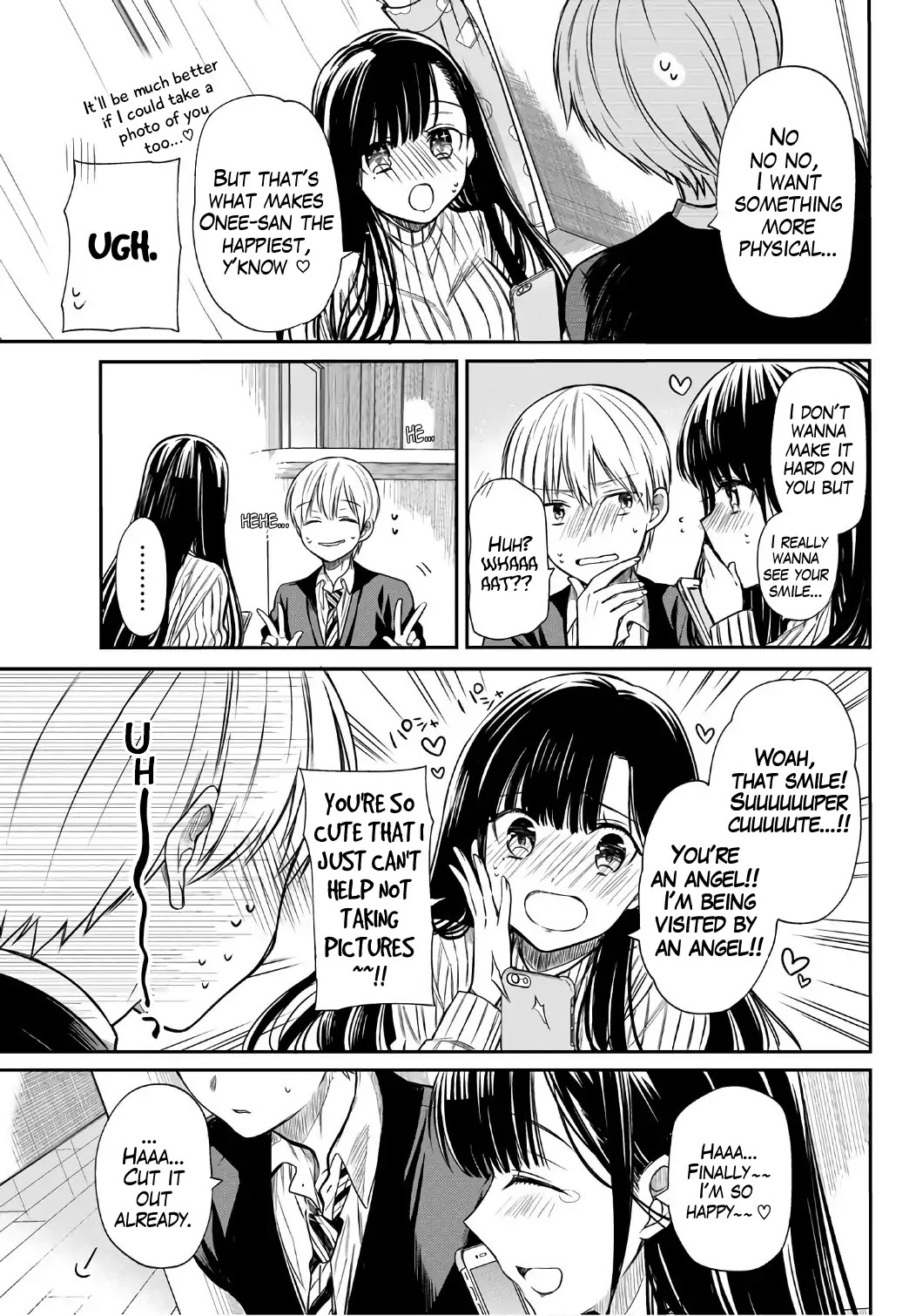 The Story of an Onee-San Who Wants to Keep a High School Boy Chapter 18 page 4 - Chapter 18: Just Smile