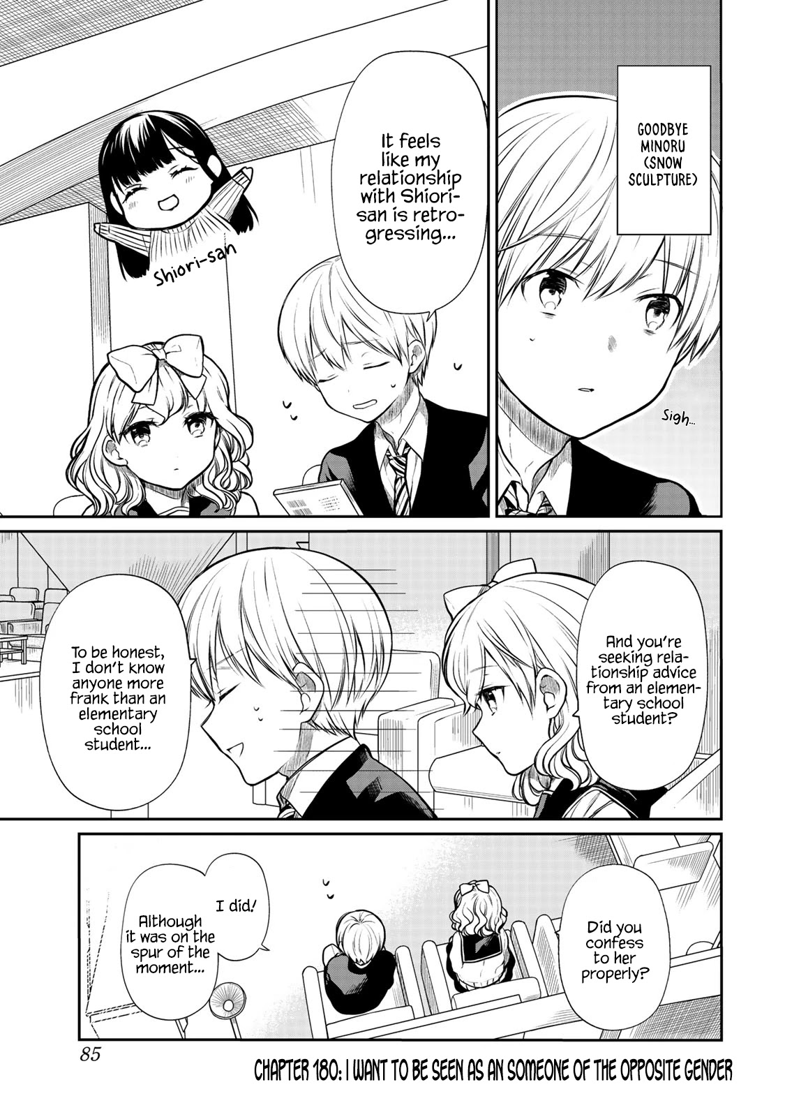 The Story of an Onee-San Who Wants to Keep a High School Boy Chapter 180 page 2 - Chapter 180