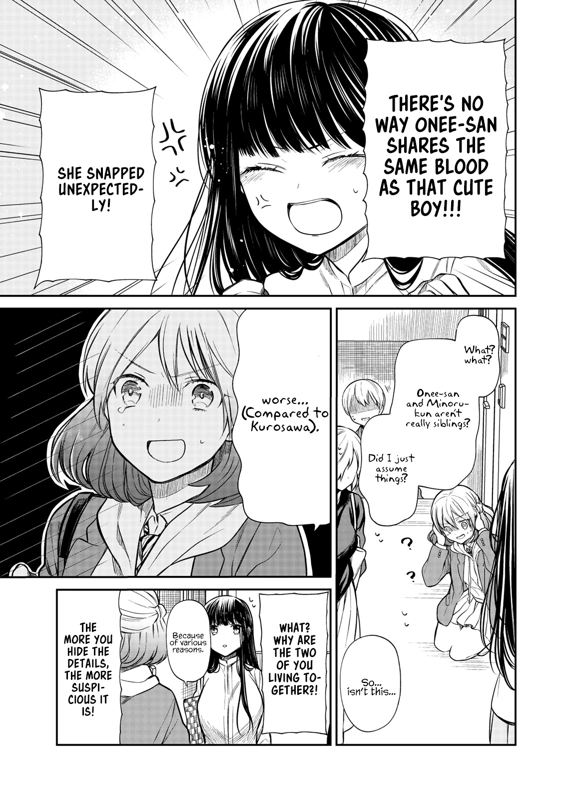 The Story of an Onee-San Who Wants to Keep a High School Boy Chapter 188 page 4 - Chapter 188