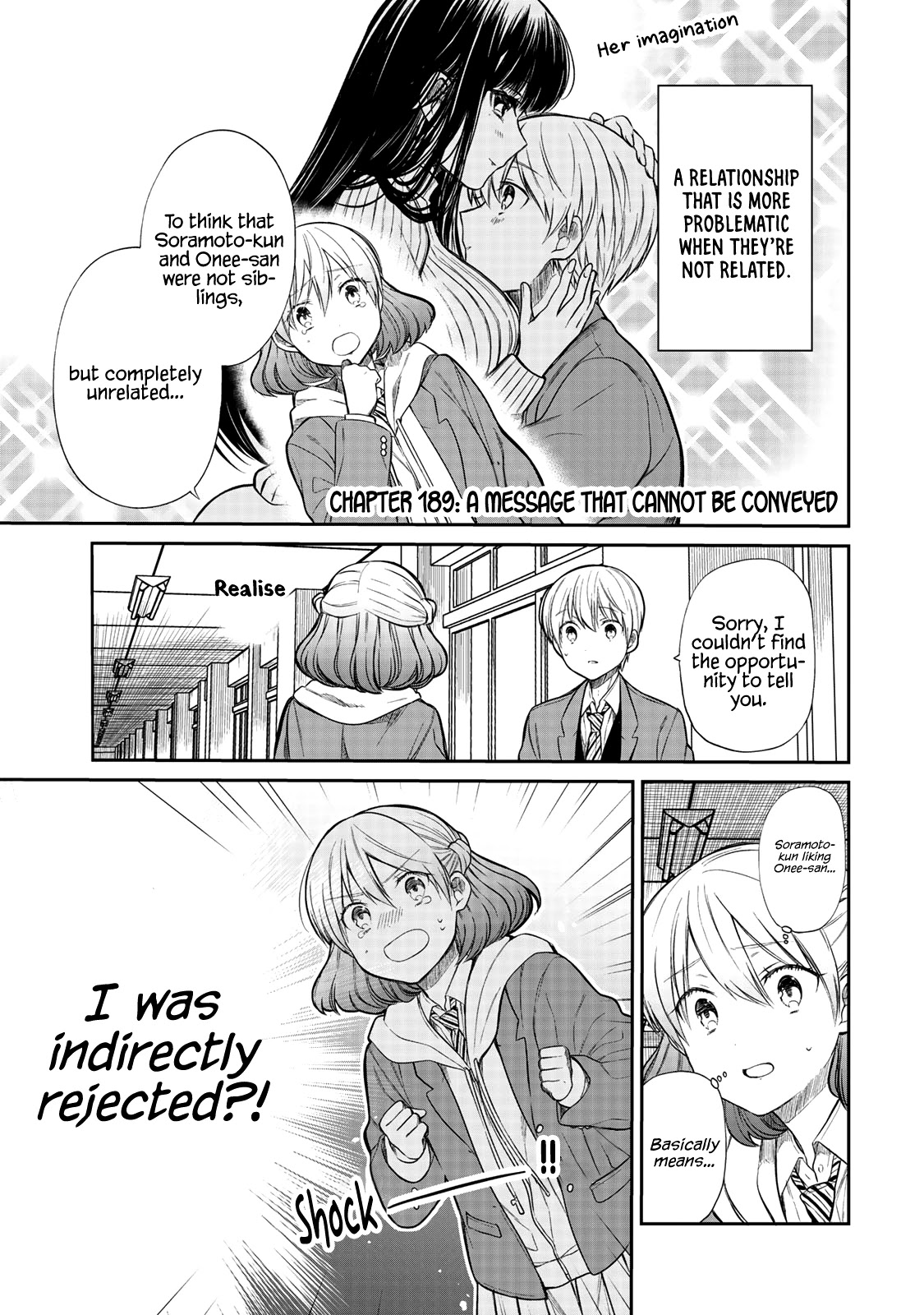 The Story of an Onee-San Who Wants to Keep a High School Boy Chapter 189 page 2 - Chapter 189