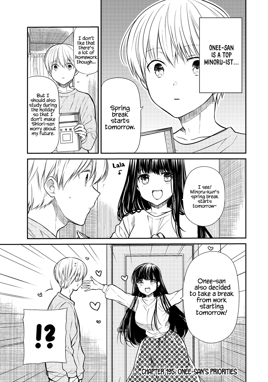 The Story of an Onee-San Who Wants to Keep a High School Boy Chapter 195 page 2 - Chapter 195