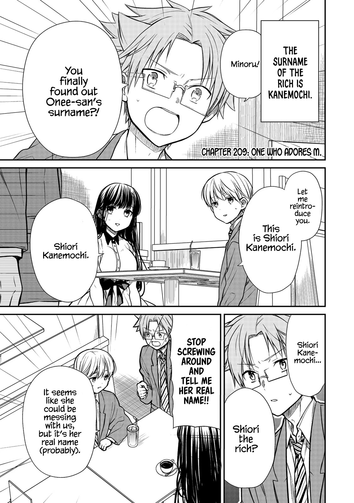 The Story of an Onee-San Who Wants to Keep a High School Boy Chapter 209 page 2 - Chapter 209