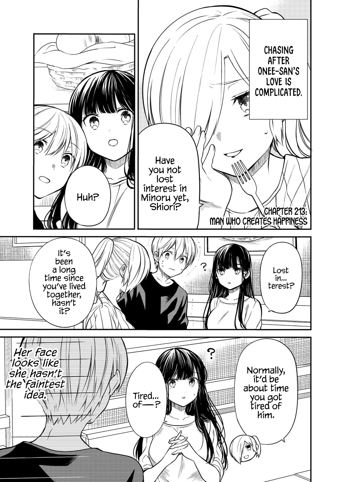 The Story of an Onee-San Who Wants to Keep a High School Boy Chapter 213 page 2 - Chapter 213