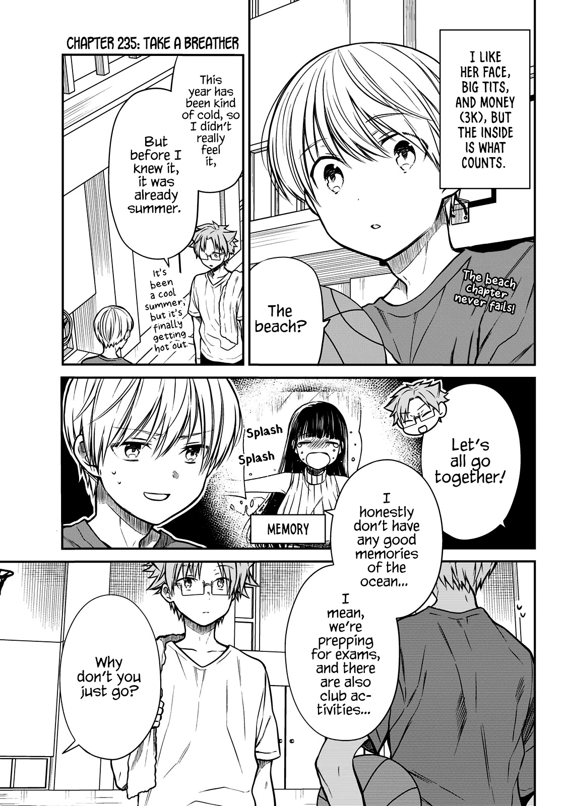 The Story of an Onee-San Who Wants to Keep a High School Boy Chapter 235 page 2 - Chapter 235