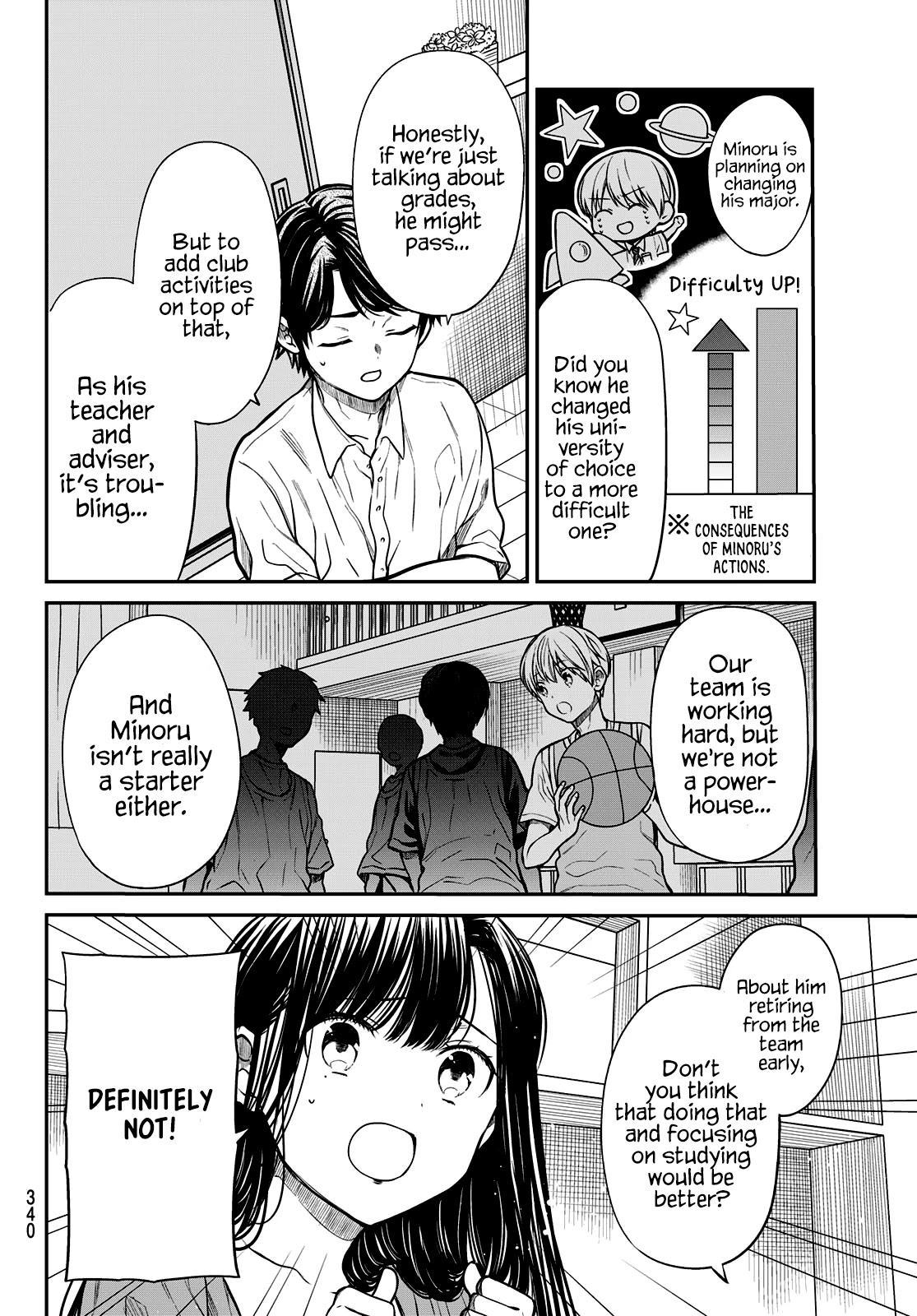 The Story of an Onee-San Who Wants to Keep a High School Boy Chapter 244 page 3 - Chapter 244
