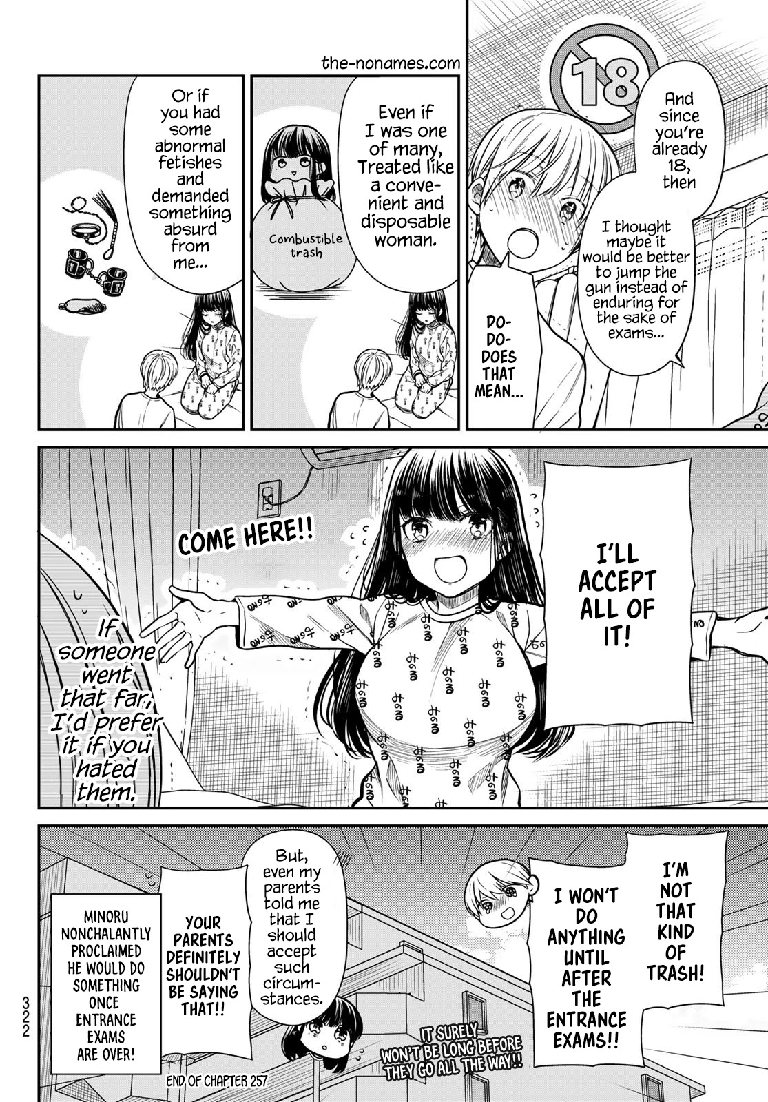 The Story of an Onee-San Who Wants to Keep a High School Boy Chapter 257 page 5 - Chapter 257