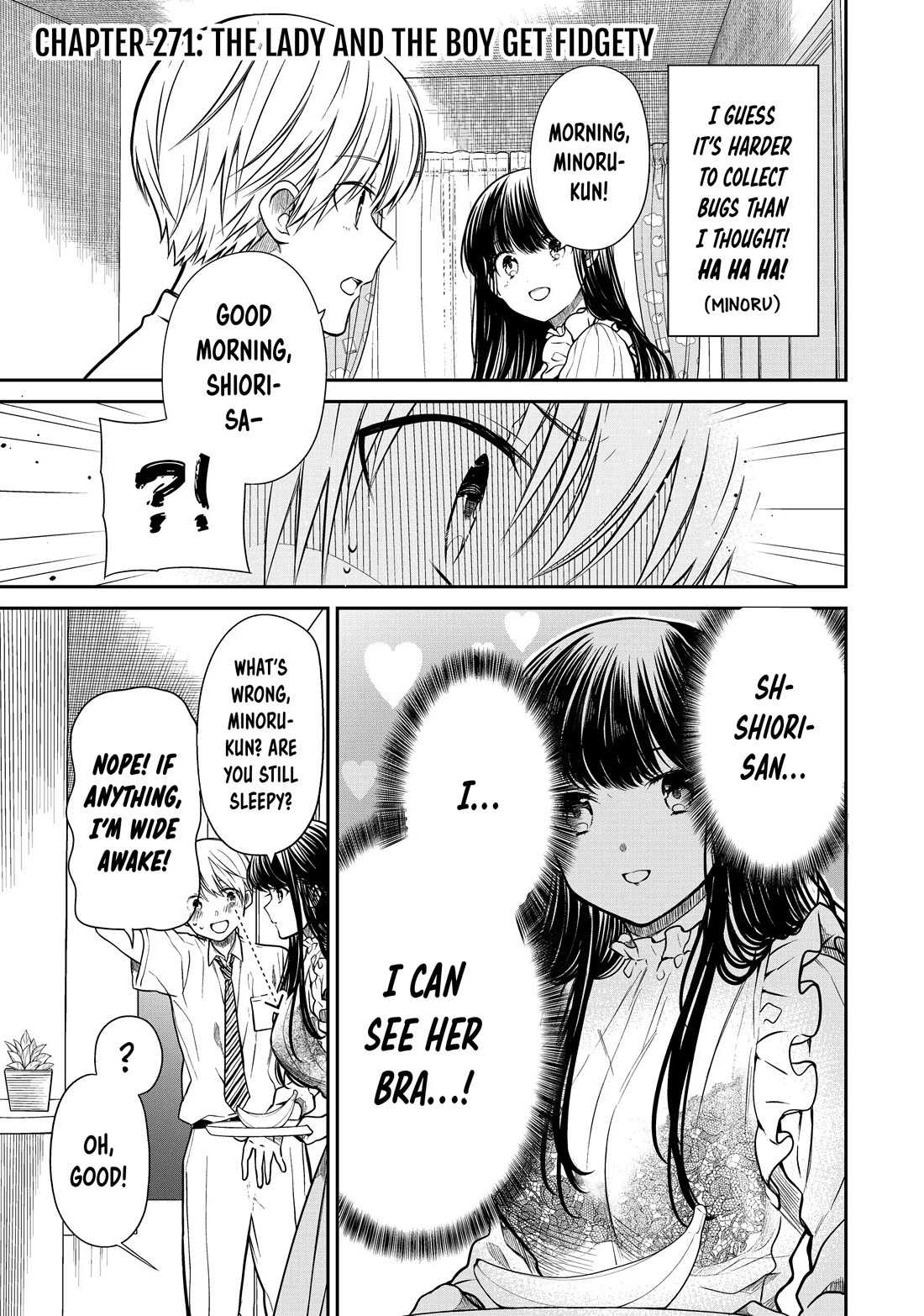 The Story of an Onee-San Who Wants to Keep a High School Boy Chapter 271 page 1 - Chapter 271
