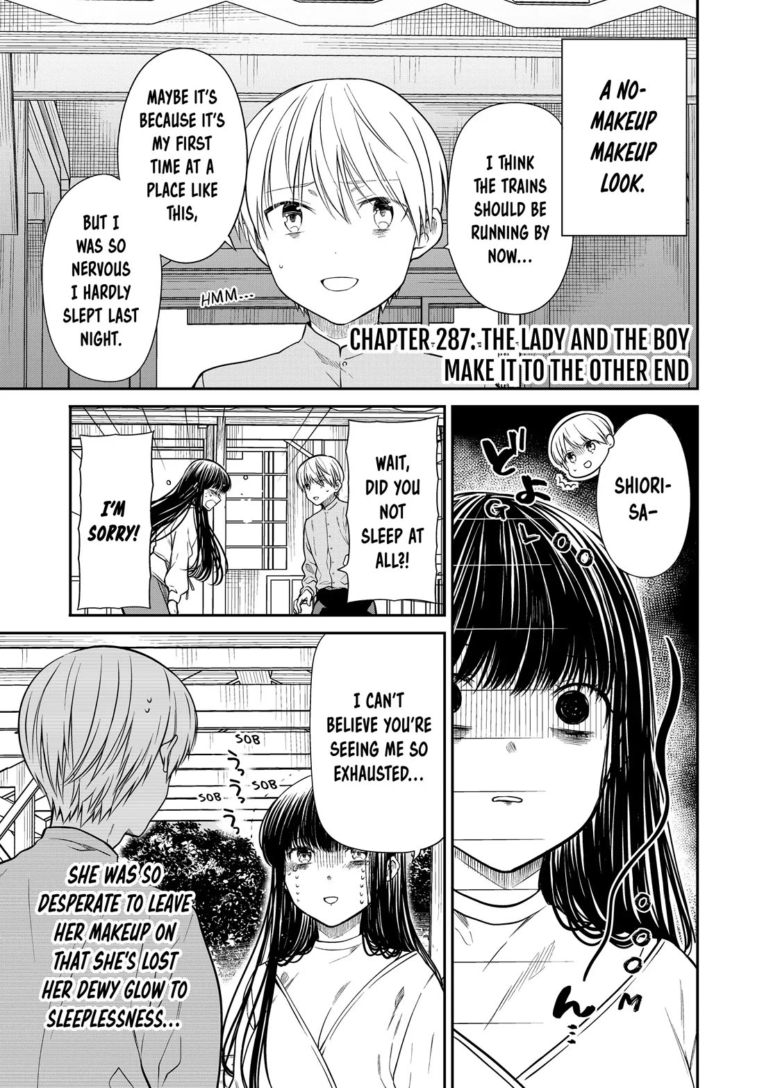 The Story of an Onee-San Who Wants to Keep a High School Boy Chapter 287 page 1 - Chapter 287