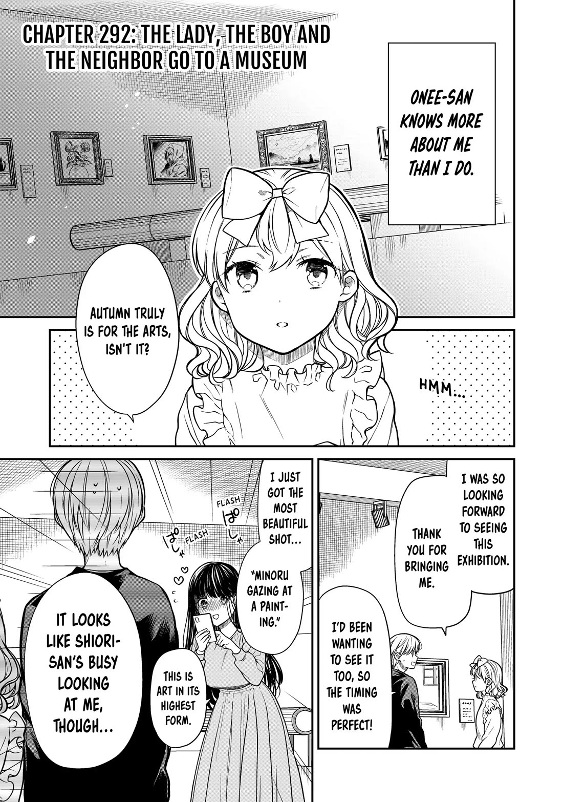 The Story of an Onee-San Who Wants to Keep a High School Boy Chapter 292 page 1 - Chapter 292