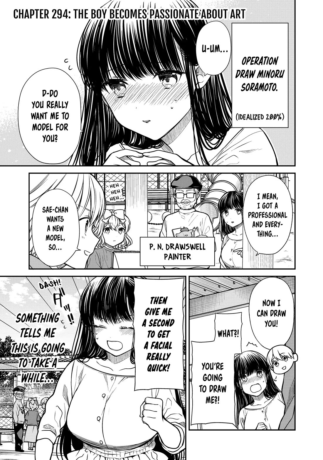 The Story of an Onee-San Who Wants to Keep a High School Boy Chapter 294 page 1 - Chapter 294