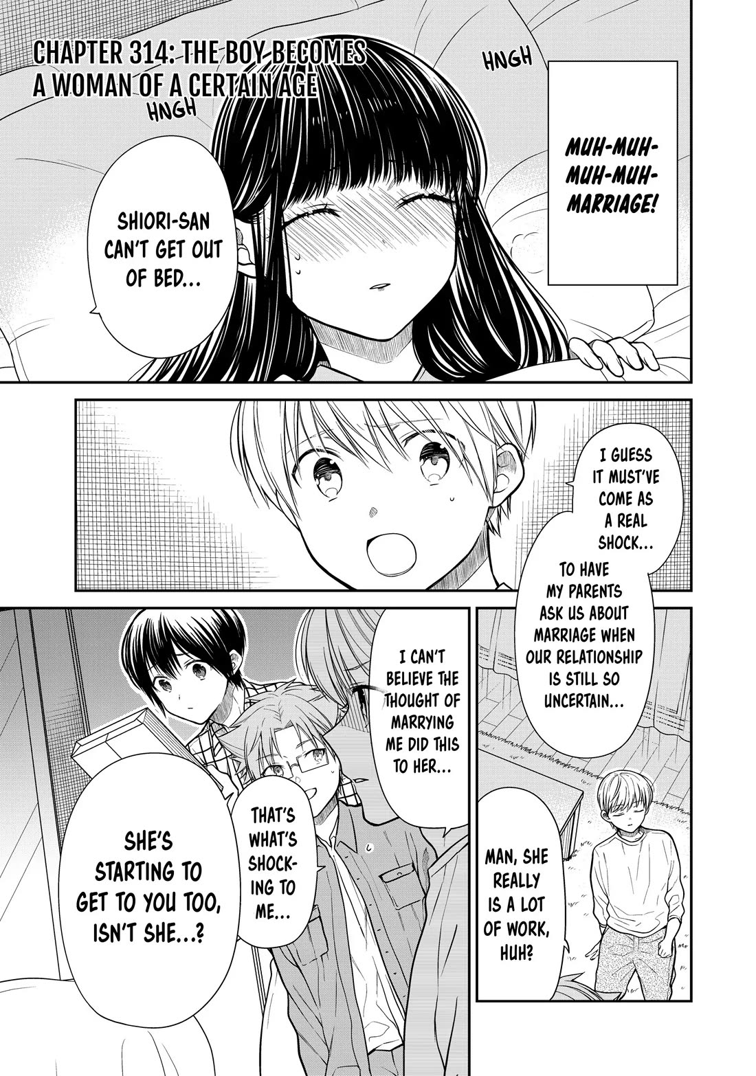 The Story of an Onee-San Who Wants to Keep a High School Boy Chapter 314 page 1 - Chapter 314