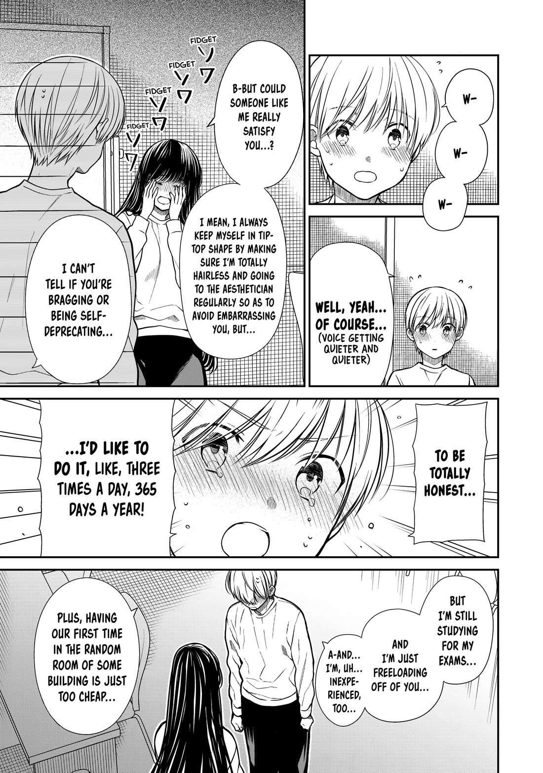 The Story of an Onee-San Who Wants to Keep a High School Boy Chapter 330 page 8 - Chapter 330