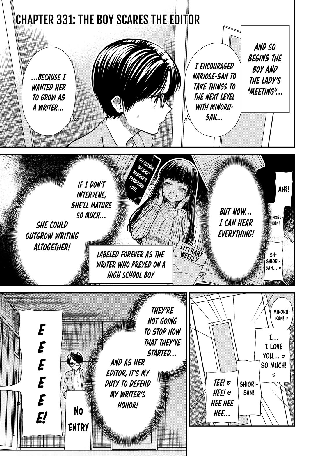 The Story of an Onee-San Who Wants to Keep a High School Boy Chapter 331 page 1 - Chapter 331