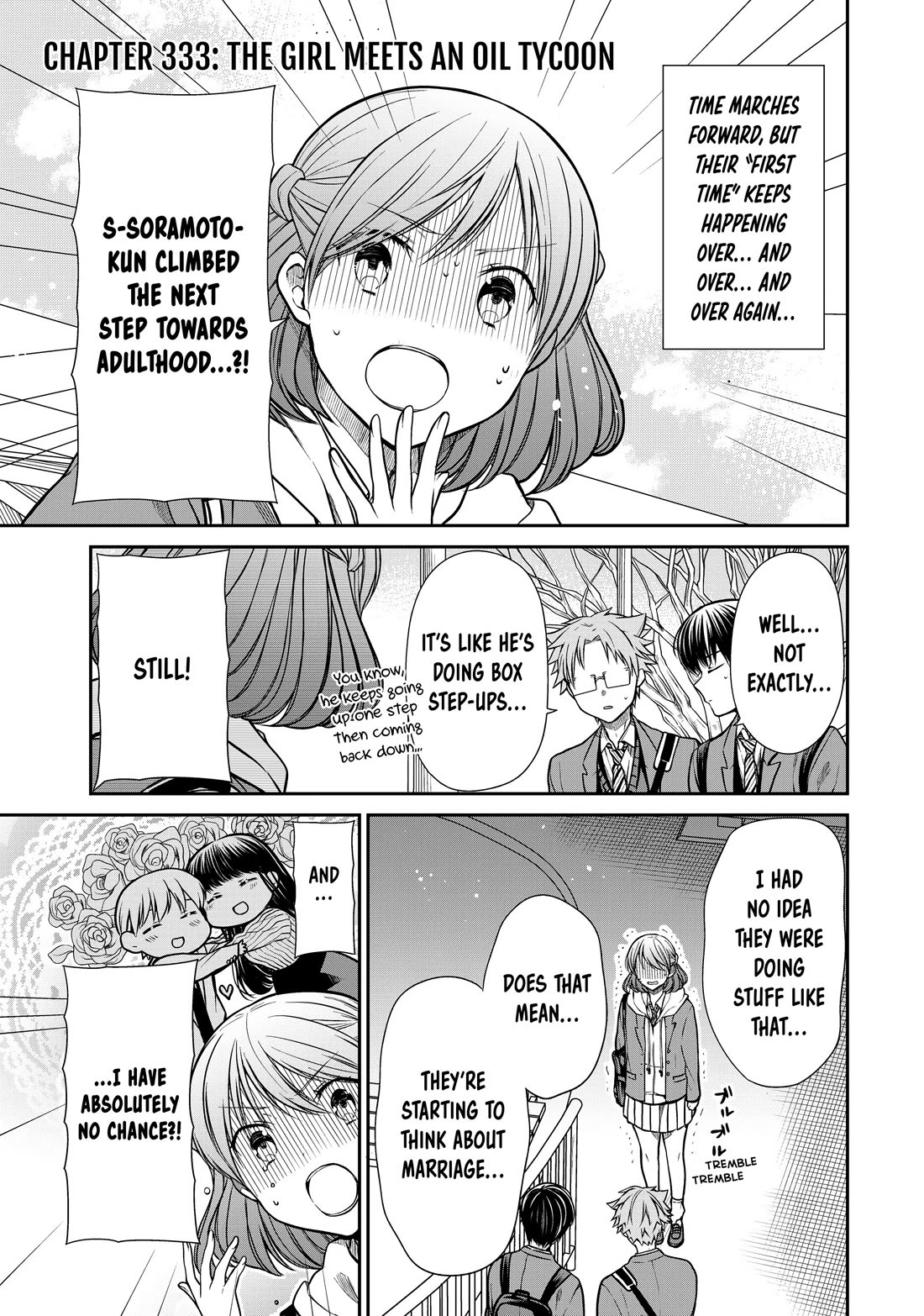 The Story of an Onee-San Who Wants to Keep a High School Boy Chapter 333 page 1 - Chapter 333