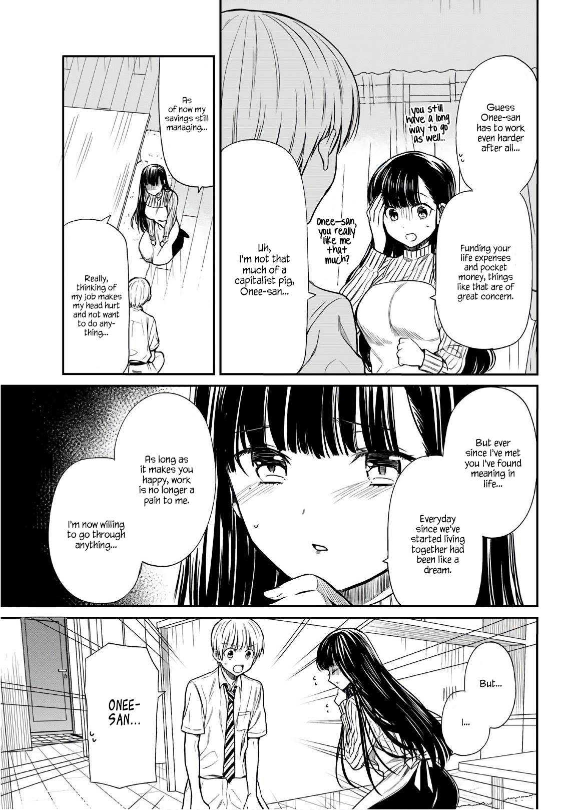 The Story of an Onee-San Who Wants to Keep a High School Boy Chapter 34 page 4 - Chapter 34: Onee-san is Between Jobs