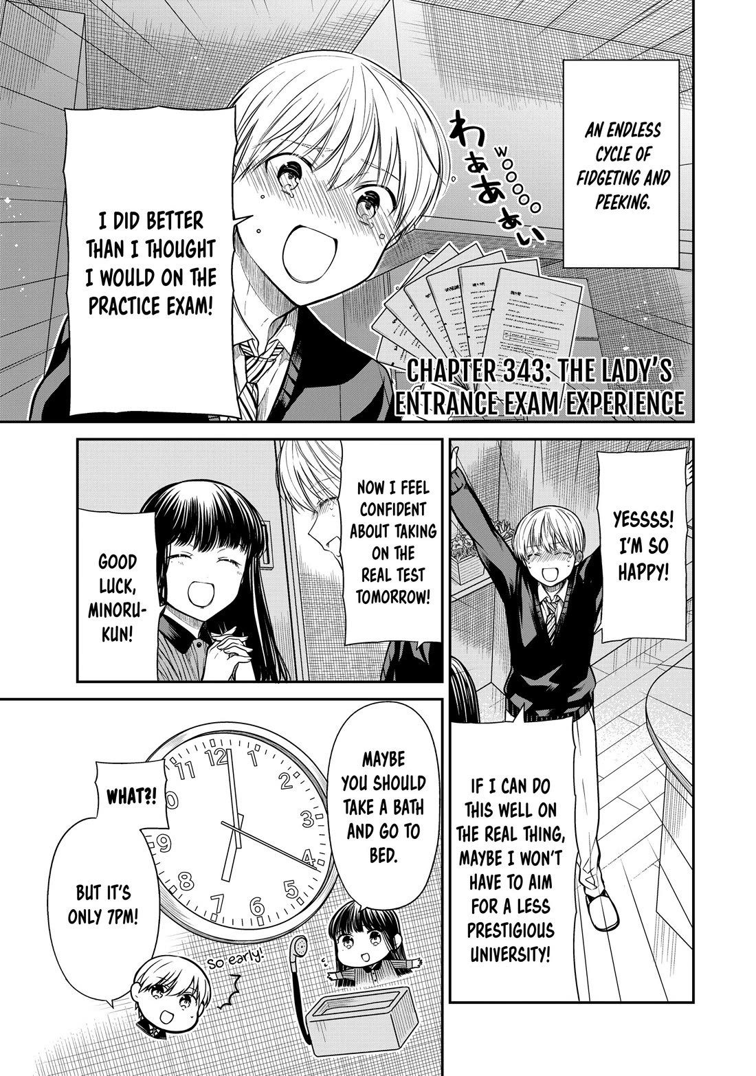 The Story of an Onee-San Who Wants to Keep a High School Boy Chapter 343 page 1 - Chapter 343