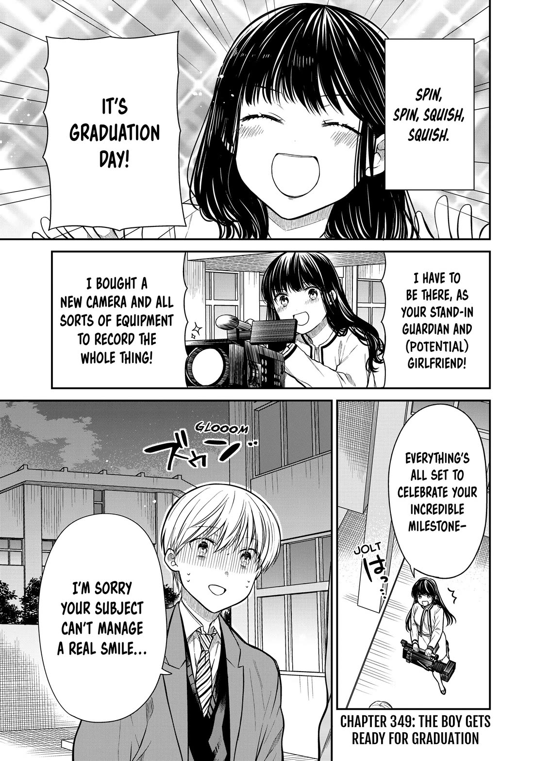 The Story of an Onee-San Who Wants to Keep a High School Boy Chapter 349 page 1 - Chapter 349
