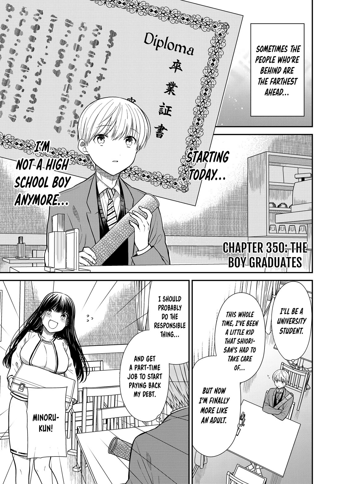 The Story of an Onee-San Who Wants to Keep a High School Boy Chapter 350 page 1 - Chapter 350
