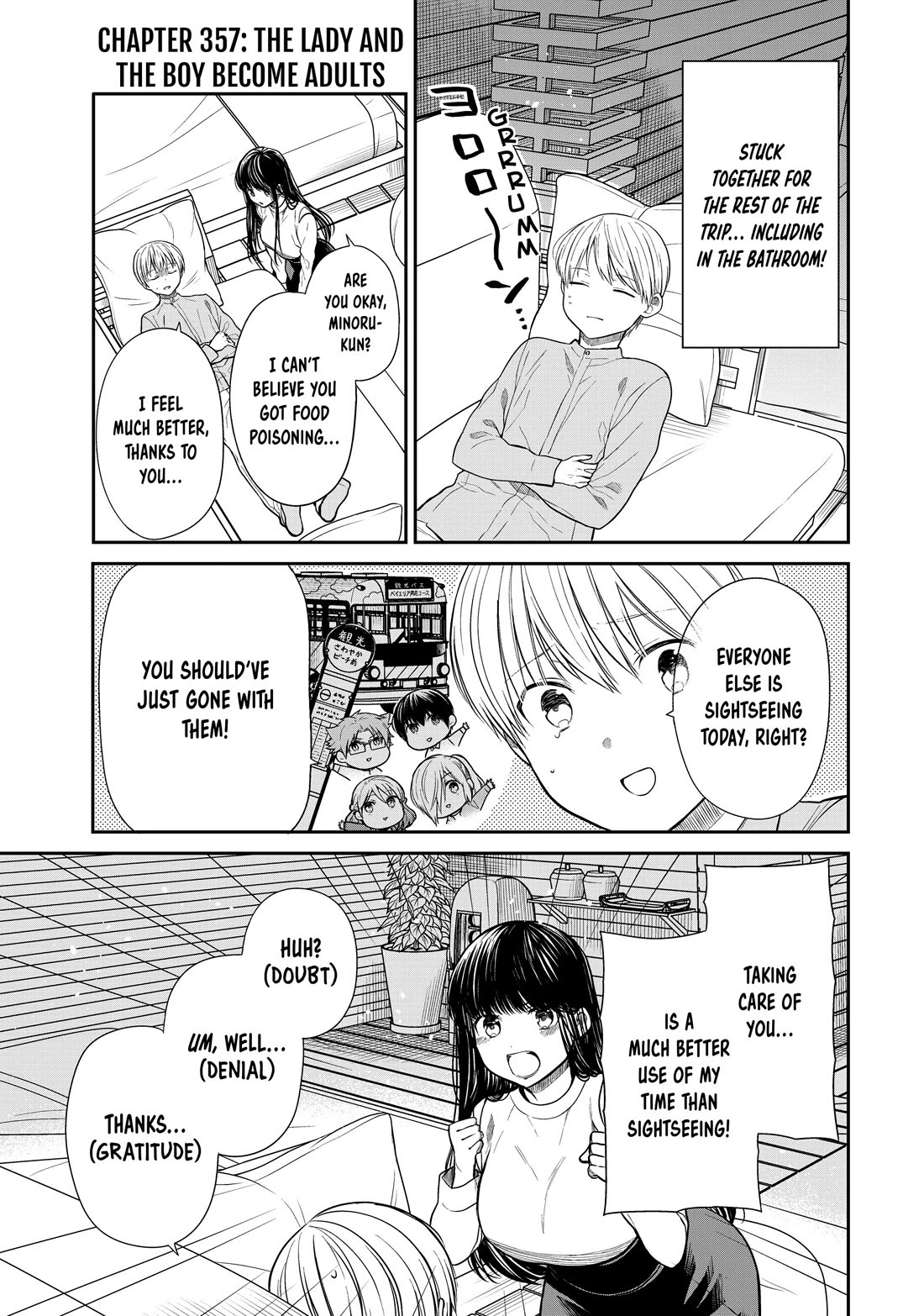 The Story of an Onee-San Who Wants to Keep a High School Boy Chapter 357 page 1 - Chapter 357