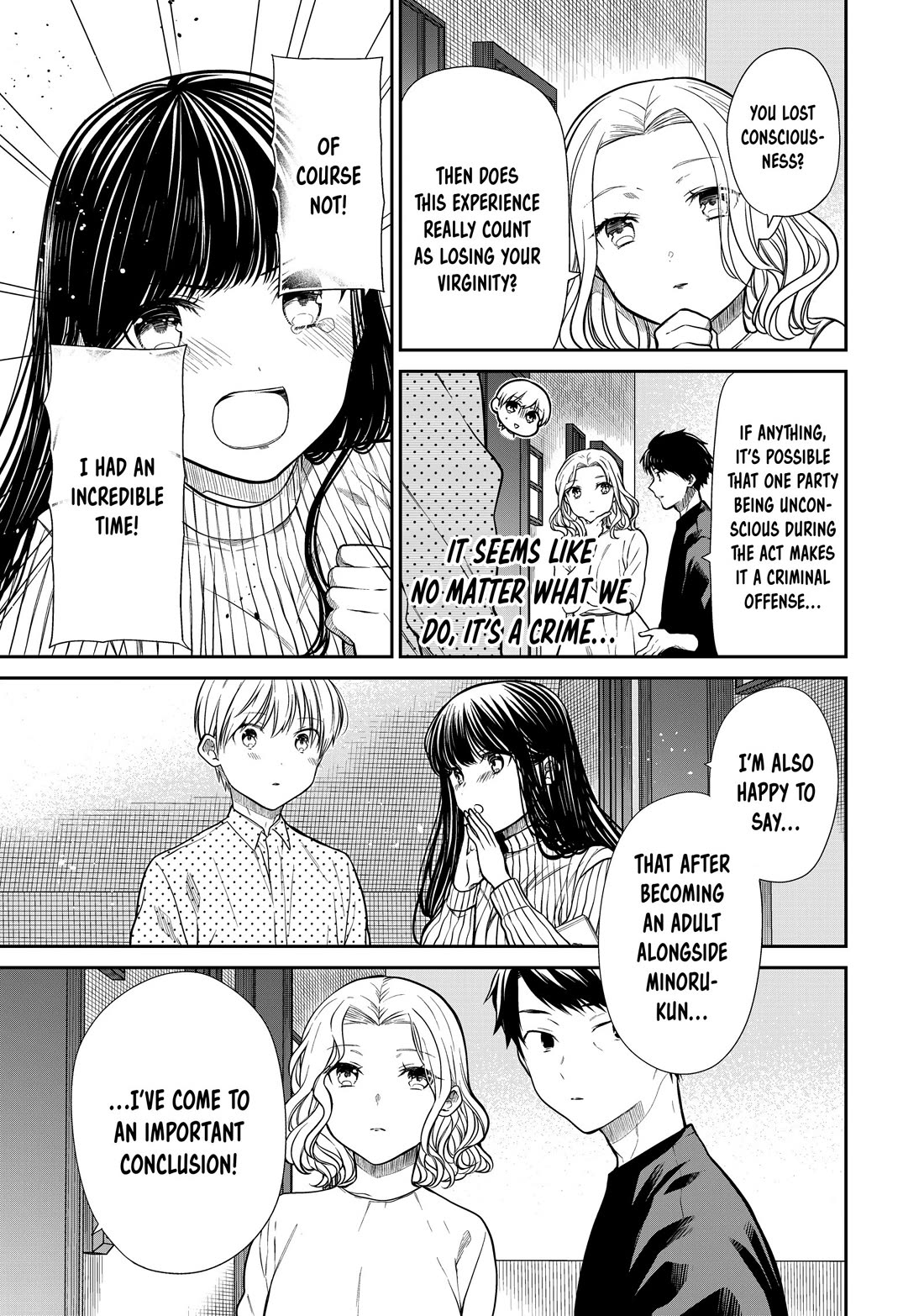 The Story of an Onee-San Who Wants to Keep a High School Boy Chapter 360 page 3 - Chapter 360