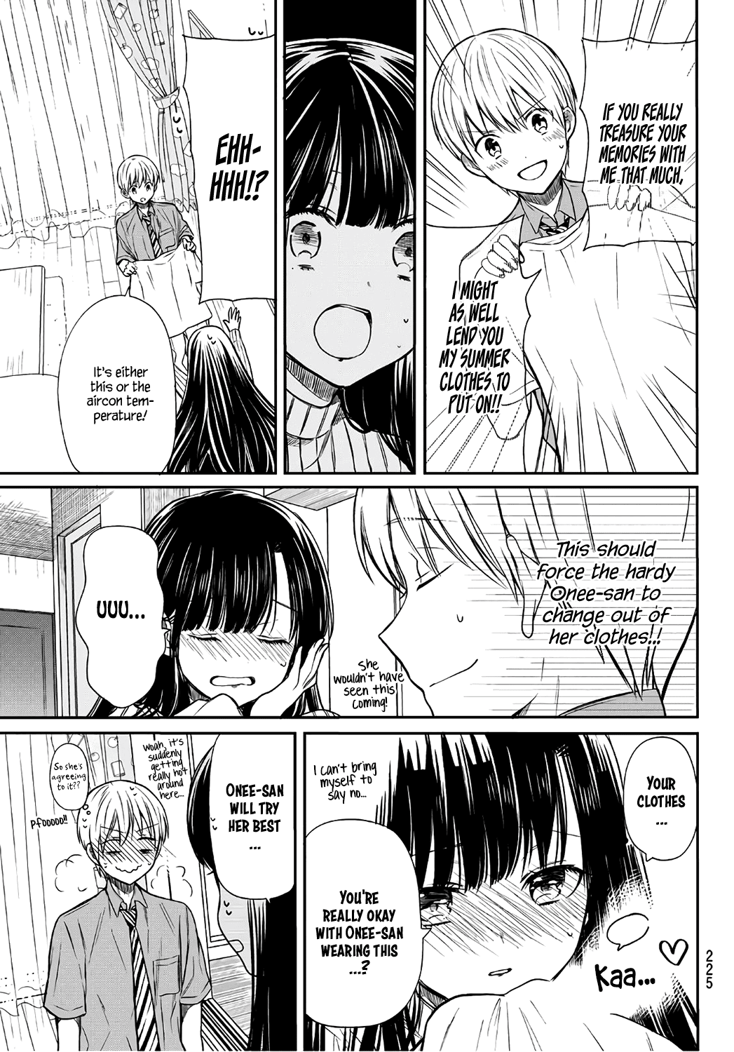 The Story of an Onee-San Who Wants to Keep a High School Boy Chapter 37 page 4 - Chapter 37: Your Summer Clothes