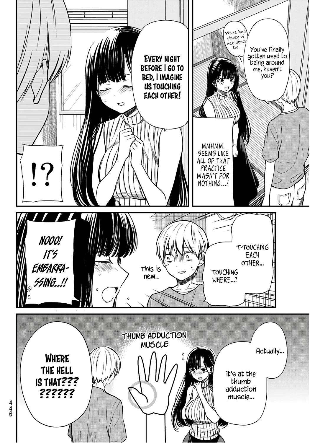 The Story of an Onee-San Who Wants to Keep a High School Boy Chapter 40 page 3 - Chapter 40: Hold Me, Not Poke Me!