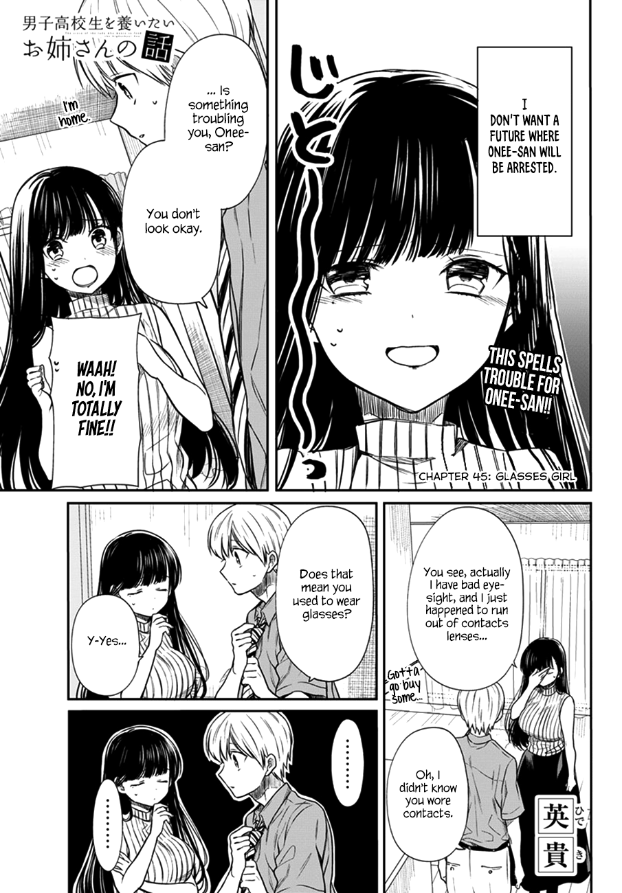 The Story of an Onee-San Who Wants to Keep a High School Boy Chapter 45 page 2 - Chapter 45: Glasses Girl