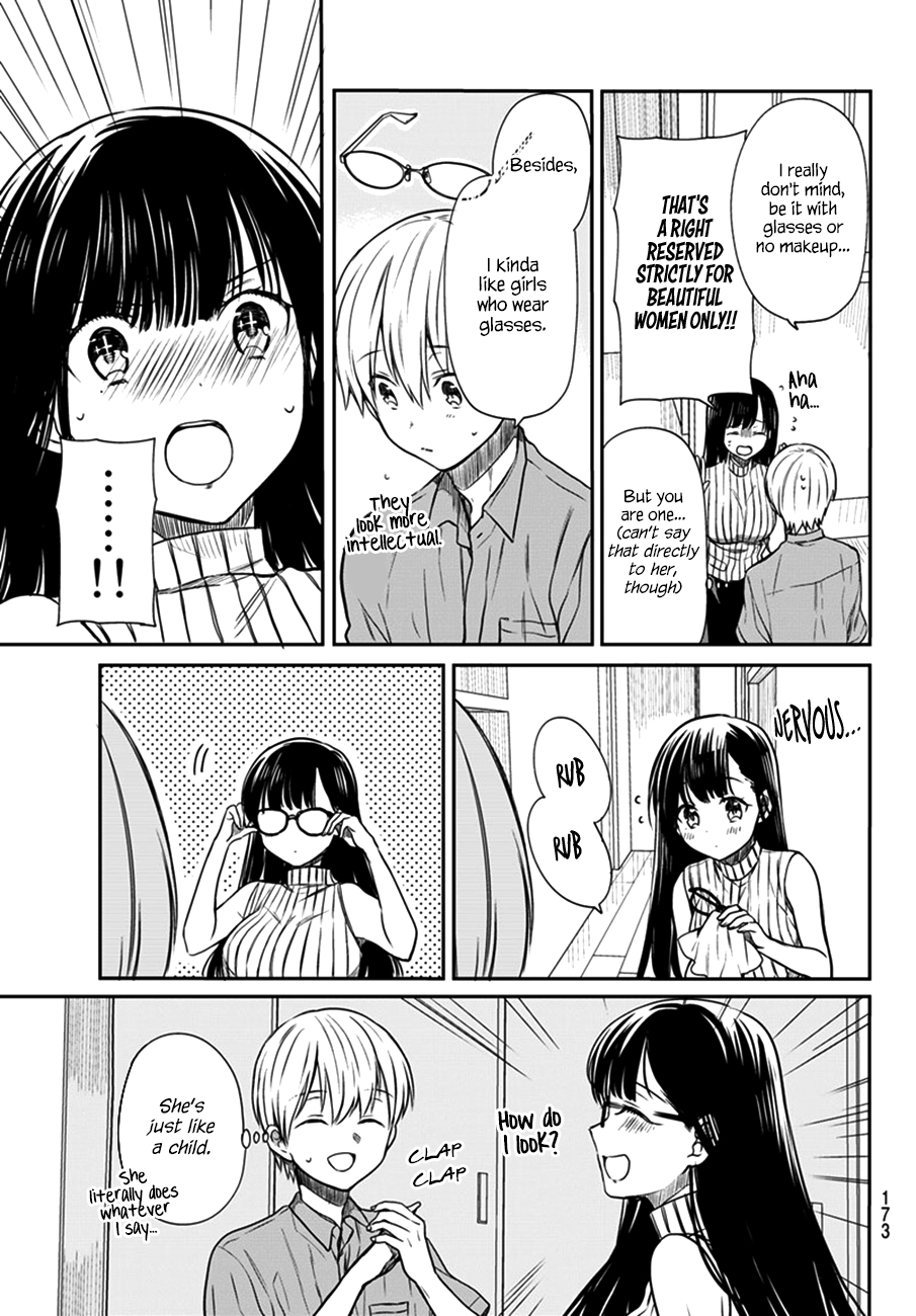 The Story of an Onee-San Who Wants to Keep a High School Boy Chapter 45 page 4 - Chapter 45: Glasses Girl