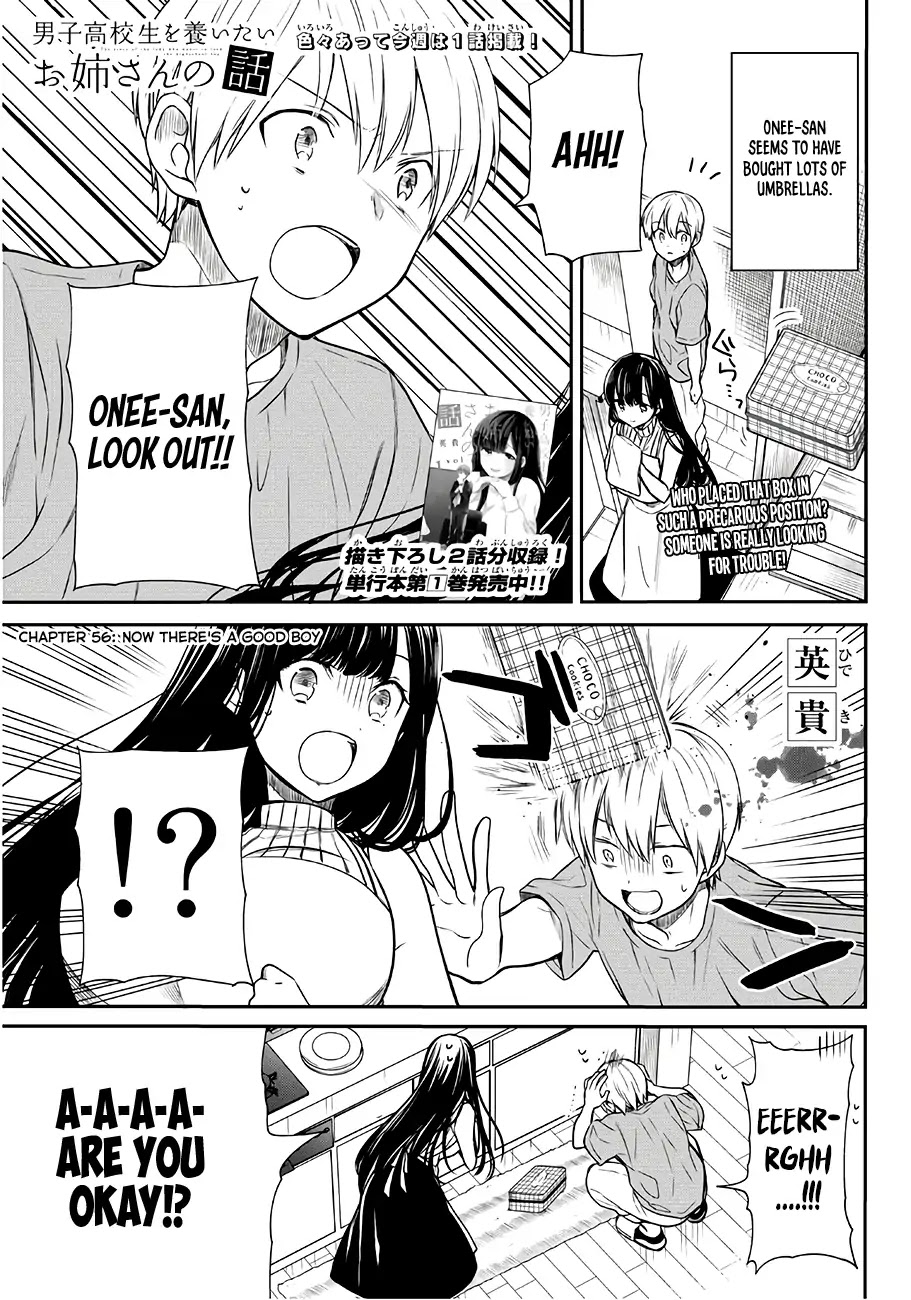 The Story of an Onee-San Who Wants to Keep a High School Boy Chapter 56 page 2 - Chapter 56: Now There's a Good Boy