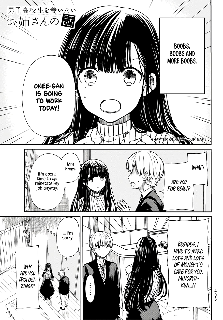 The Story of an Onee-San Who Wants to Keep a High School Boy Chapter 66 page 2 - Chapter 66: For Your Sake