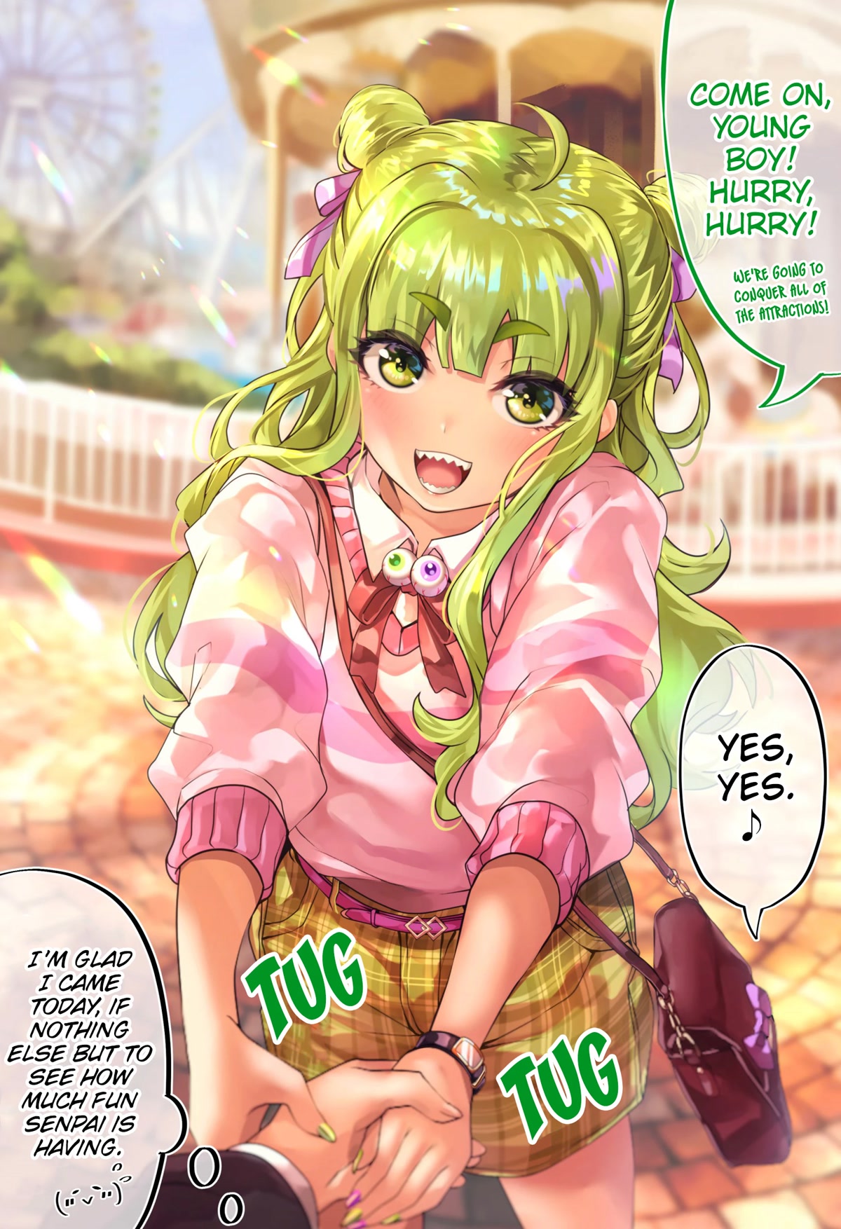 The Story of an Otaku and a Gyaru Falling in Love Chapter 101 page 3 - Chapter 101: Epilogue: Amusement Park Date