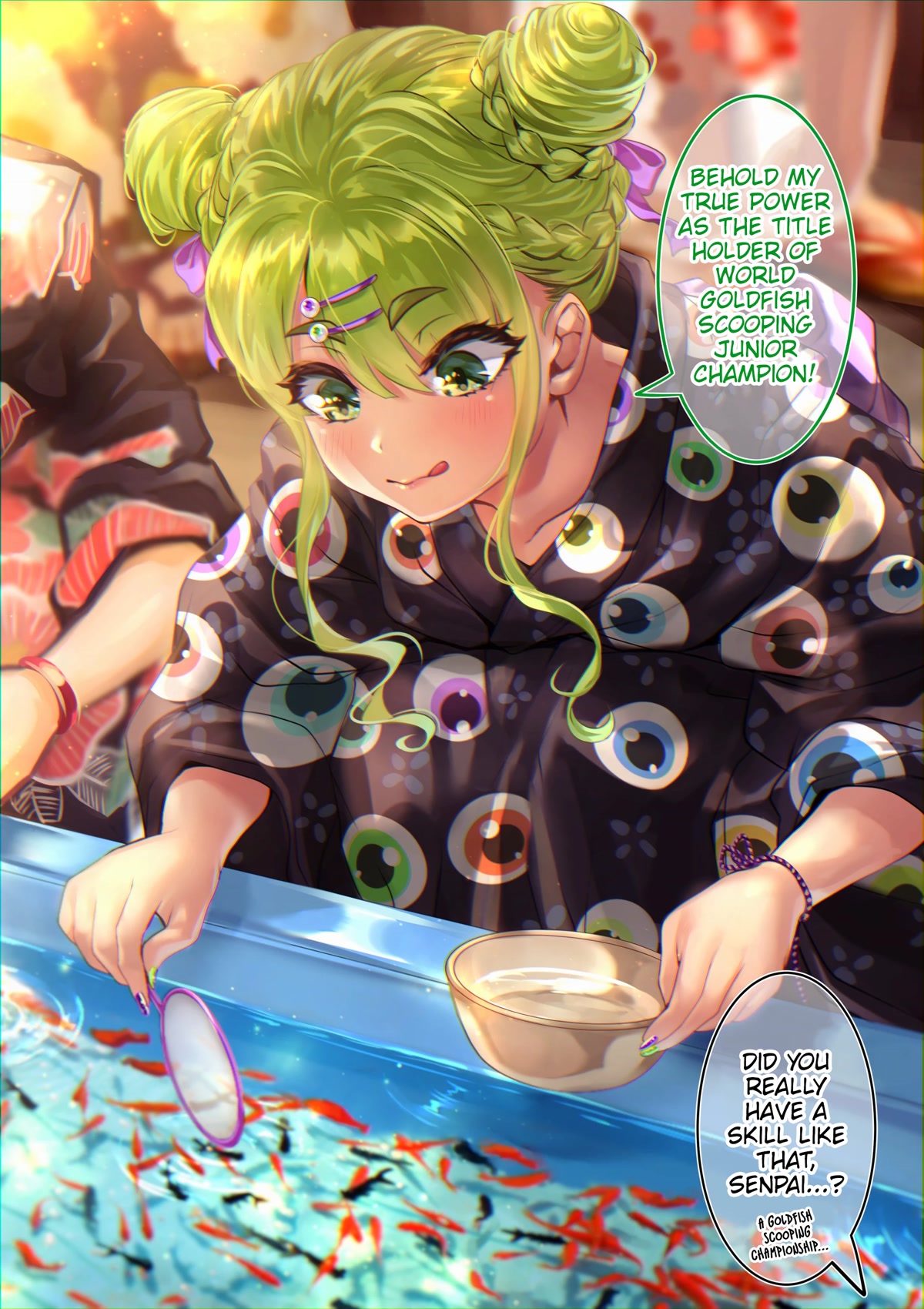 The Story of an Otaku and a Gyaru Falling in Love Chapter 102 page 1 - Chapter 102: Epilogue: Summer Festival Date