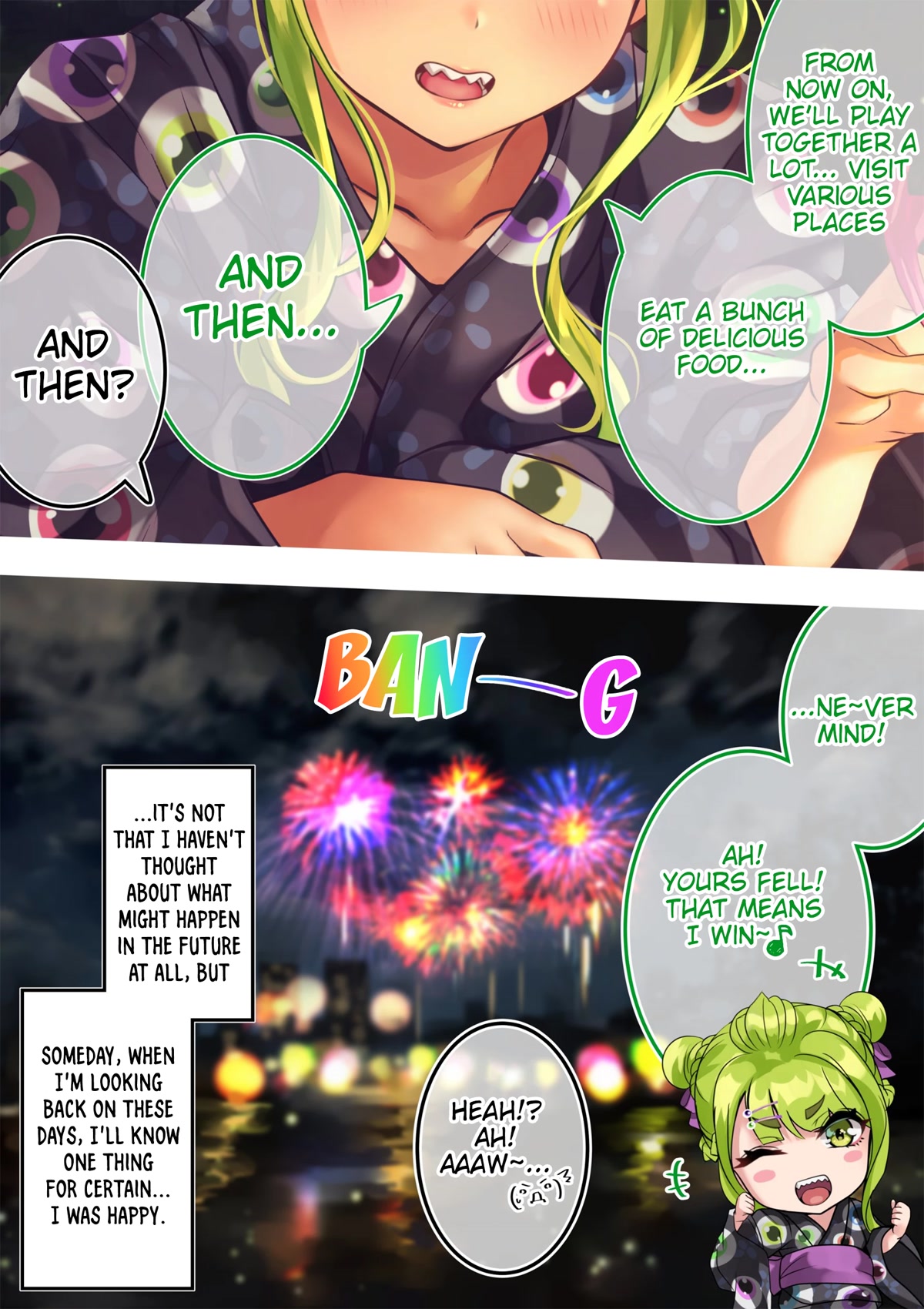 The Story of an Otaku and a Gyaru Falling in Love Chapter 102 page 8 - Chapter 102: Epilogue: Summer Festival Date