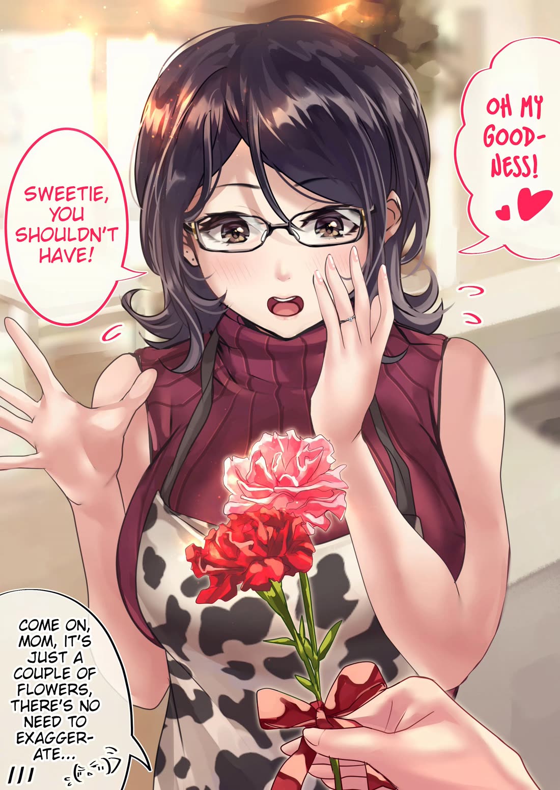 The Story of an Otaku and a Gyaru Falling in Love Chapter 112 page 1 - Chapter 112: Extra (Mom)
