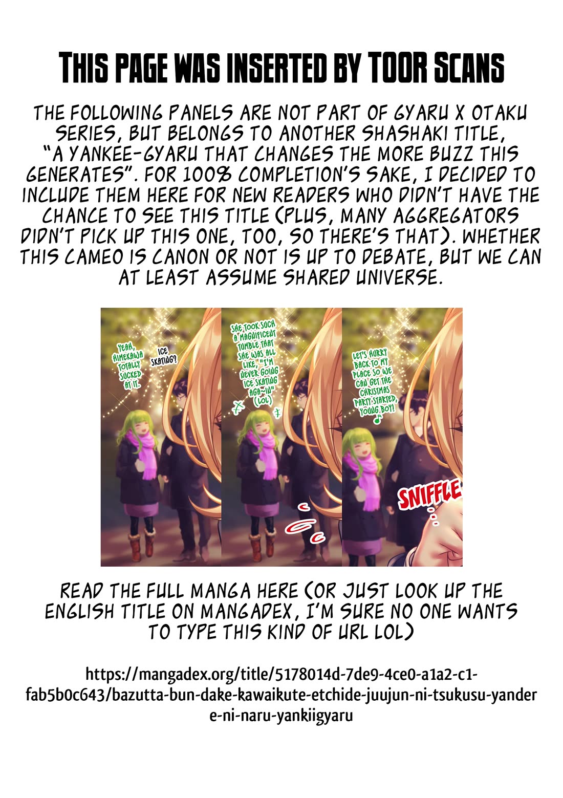 The Story of an Otaku and a Gyaru Falling in Love Chapter 113 page 9 - Chapter 113: Extra (Osanai-senpai)