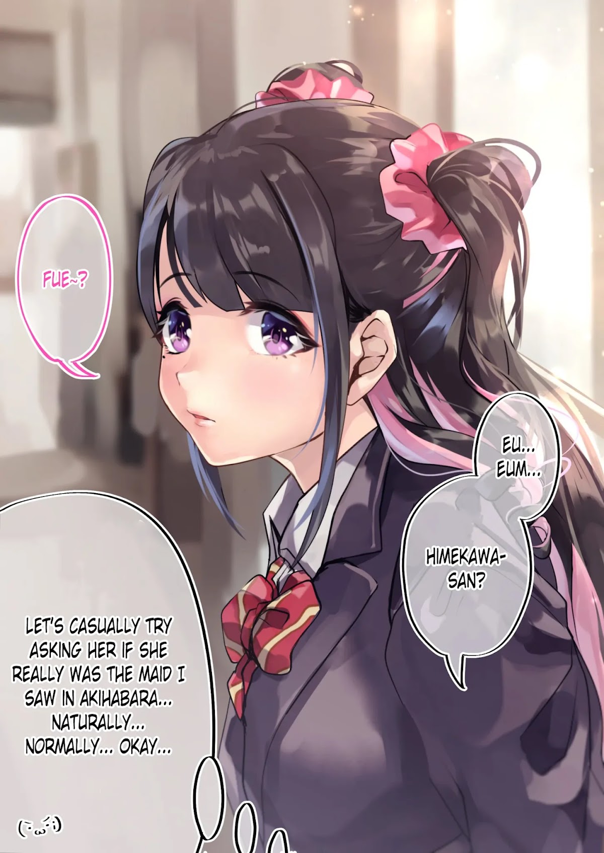 The Story of an Otaku and a Gyaru Falling in Love Chapter 12 page 1 - Chapter 12: Affection Level: Himekawa -74%