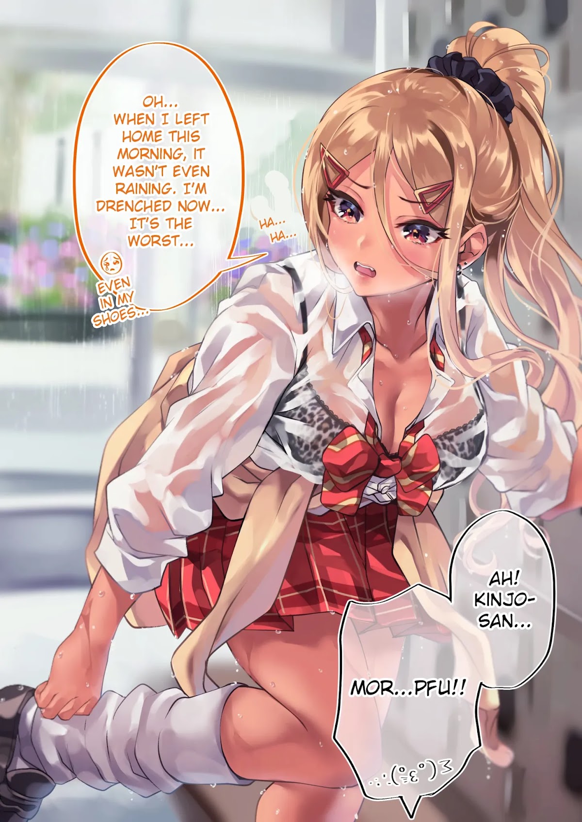 The Story of an Otaku and a Gyaru Falling in Love Chapter 14 page 1 - Chapter 14: Affection Level: Kinjo 8%