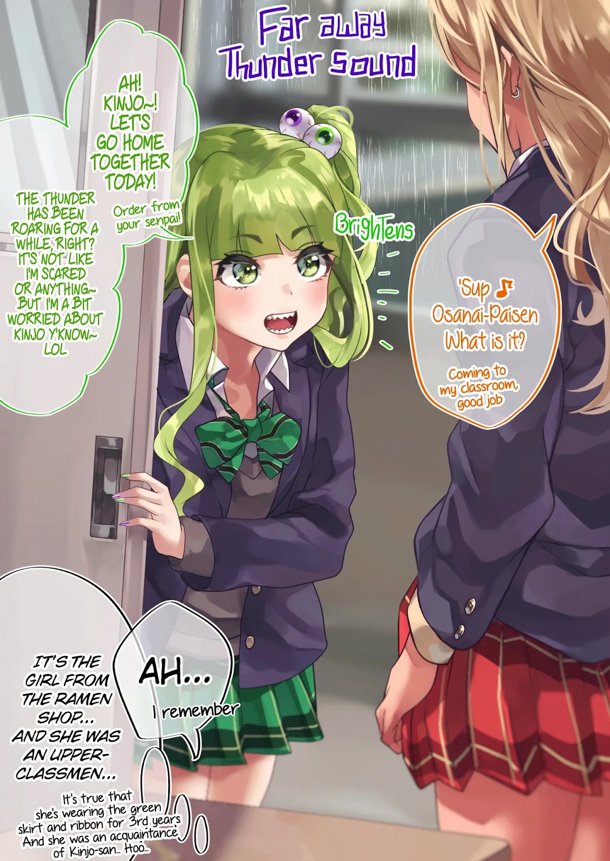 The Story of an Otaku and a Gyaru Falling in Love Chapter 18 page 2 - Chapter 18: Affection Level: Osanai ?%