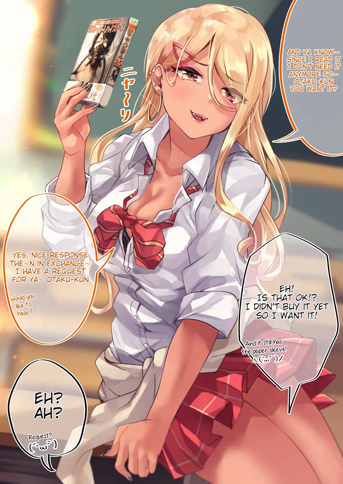 The Story of an Otaku and a Gyaru Falling in Love Chapter 21 page 2 - Chapter 21: Affection Level: Kinjo 12%