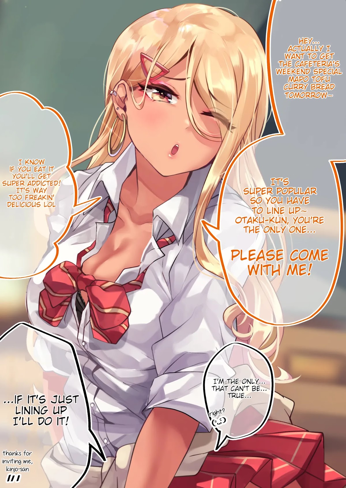 The Story of an Otaku and a Gyaru Falling in Love Chapter 21 page 3 - Chapter 21: Affection Level: Kinjo 12%