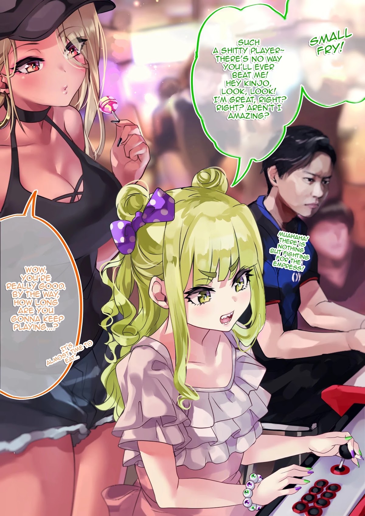 The Story of an Otaku and a Gyaru Falling in Love Chapter 23 page 2 - Chapter 23: Affection Level: Kinjo 13% Osanai 12%