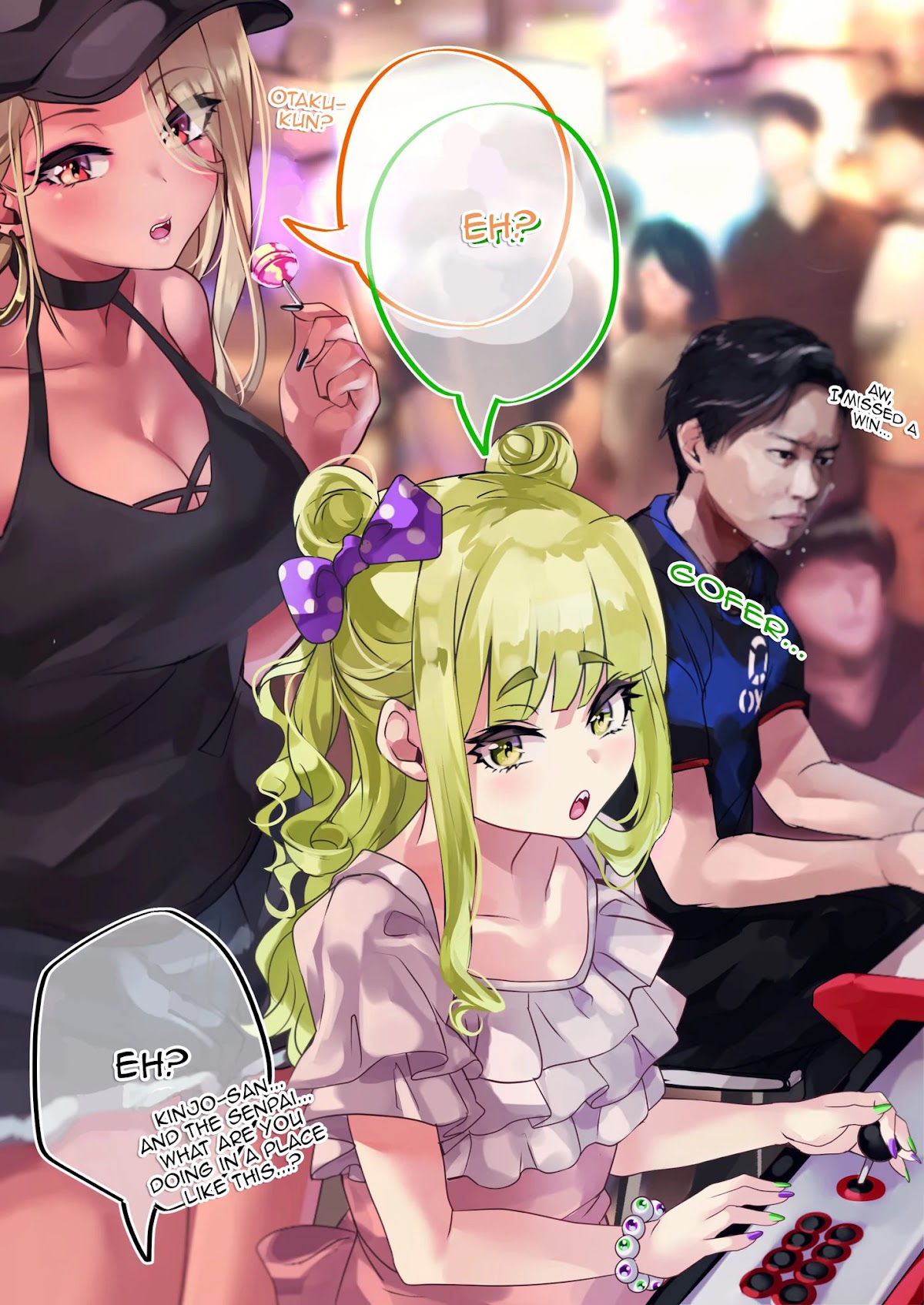 The Story of an Otaku and a Gyaru Falling in Love Chapter 23 page 3 - Chapter 23: Affection Level: Kinjo 13% Osanai 12%