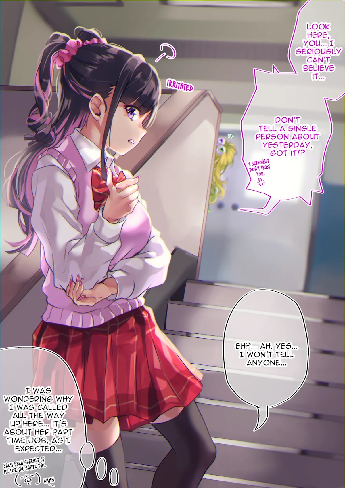 The Story of an Otaku and a Gyaru Falling in Love Chapter 26 page 1 - Chapter 26: Affection Level: Himekawa -88% Osanai 19%