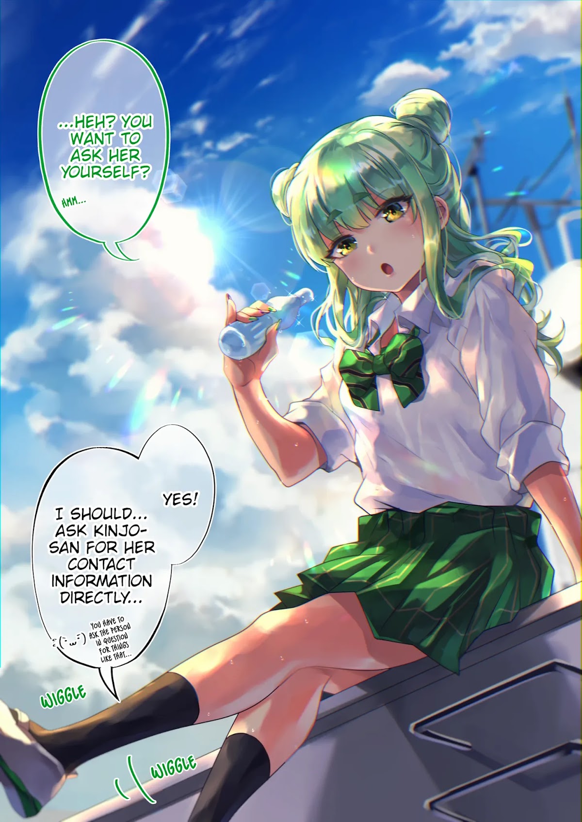 The Story of an Otaku and a Gyaru Falling in Love Chapter 38 page 1 - Chapter 38: Affection Level: Osanai 48%