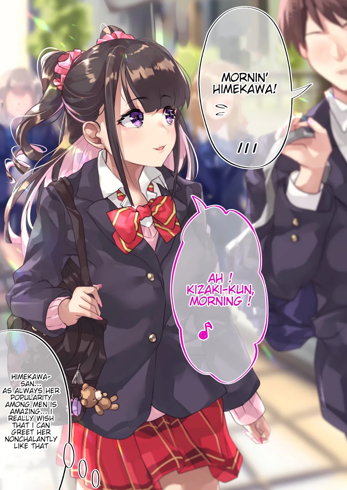 The Story of an Otaku and a Gyaru Falling in Love Chapter 4 page 1 - Chapter 4: Affection Level: Himakawa -71%