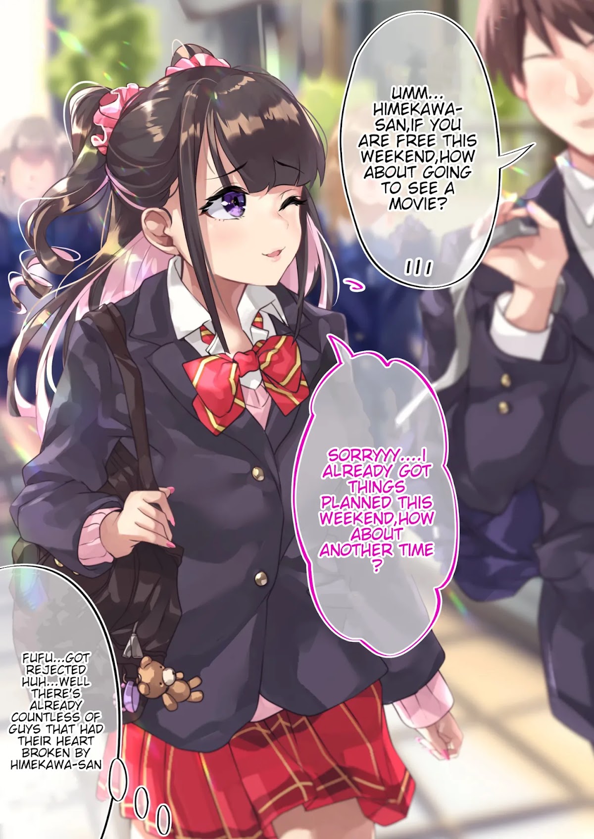 The Story of an Otaku and a Gyaru Falling in Love Chapter 4 page 2 - Chapter 4: Affection Level: Himakawa -71%