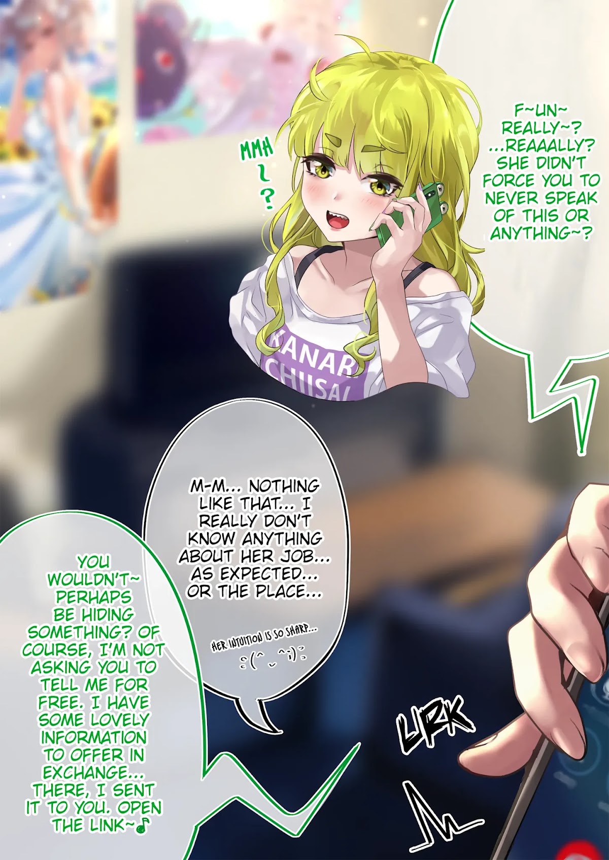 The Story of an Otaku and a Gyaru Falling in Love Chapter 47 page 2 - Chapter 47: Affection Level: ---%
